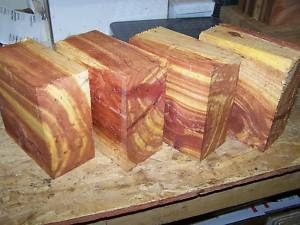 4 EASTERN RED CEDAR BOWL BLANKS 6&quot; X 6&quot; X 3&quot;