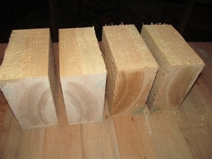 Four White Pine Bowl Blanks 6&quot; X 6&quot; X 3&quot;