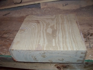 LARGE SASSAFRAS 12 X 12 X 3&quot; BOWL BLANK