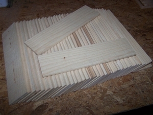 10 PIECES MAPLE 12 X 4 X 1/4&quot;