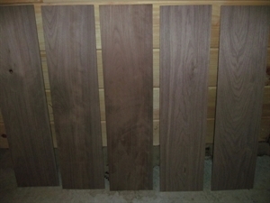 5 Thin Sanded Walnut 24&quot; X 6&quot; X 1/8&quot;