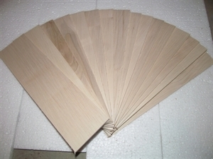 Ten Thin Sanded Maple 12&quot; X 3&quot; X 1/8&quot;