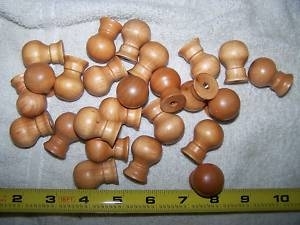 25 CHERRY FINISHED KNOBS/PULLS M