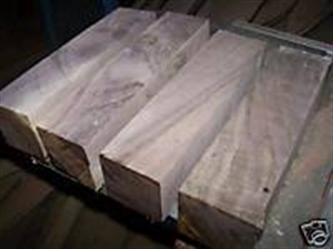 4 BLACK WALNUT TURNING BLANKS 3&quot; X 3&quot; X 12&quot;