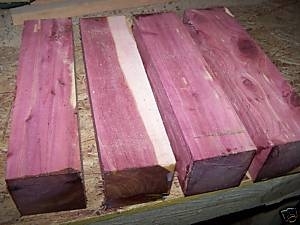 4 EASTERN RED CEDAR 3 X 3 X 12