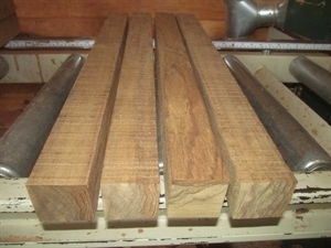 4 Black Limba Turning Blanks 2&quot; X 2&quot; X 24&quot;