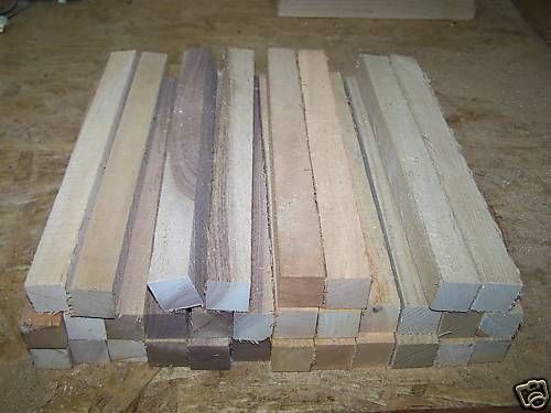 LOT 20 12&quot; LONG VARIOUS PEN / SPINDLE LATHE BLANKS