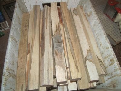 LOT 20 1 X 1 X 12&quot; LONG AMBROSIA MAPLE TURNING LATHE PEN BLANKS LUMBER WOOD