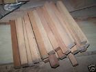 20 PIECES 1 X 12&quot; LONG BLACK CHERRY PEN / SPINDLE LATHE BLANKS