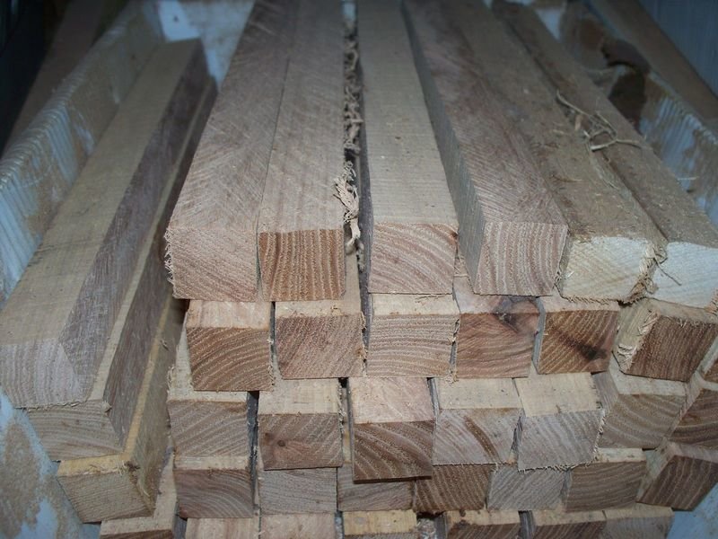 20 PIECES 12&quot; LONG KENTUCKY COFFEE TREE PEN / SPINDLE LATHE BLANKS