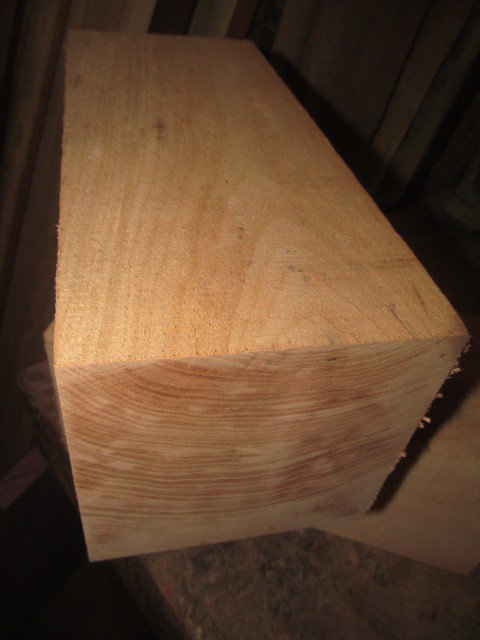 LARGE CHERRY VESSEL VASE BLANKS 5 X 5 X 12&quot;