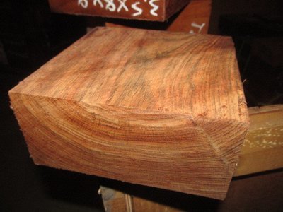 ONE CHE CHEN (CARIBBEAN ROSEWOOD) BOWL BLANKS 6&quot; X 6&quot; X 3&quot;