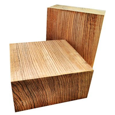 Stunning Exotic Zebrawood Platter Blank 6&quot; X 6&quot; X 2&quot;