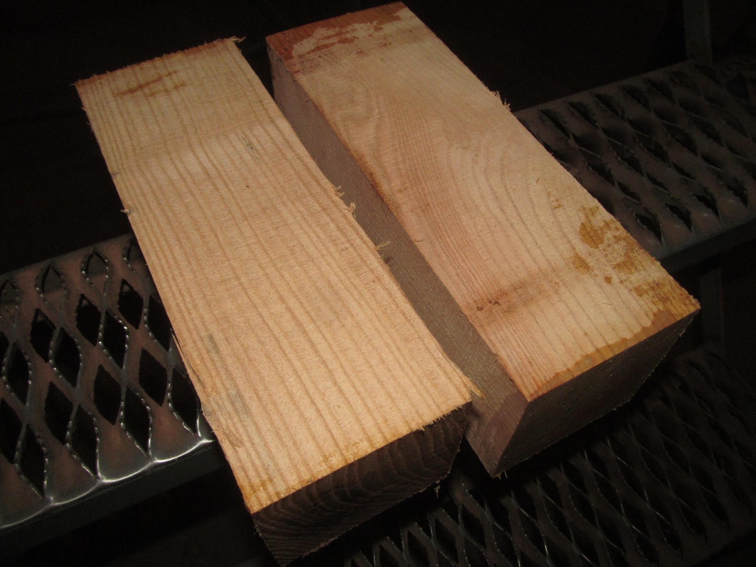 4  HONEY LOCUST TURNING BLANKS 3&quot; X 3&quot; X 12&quot;