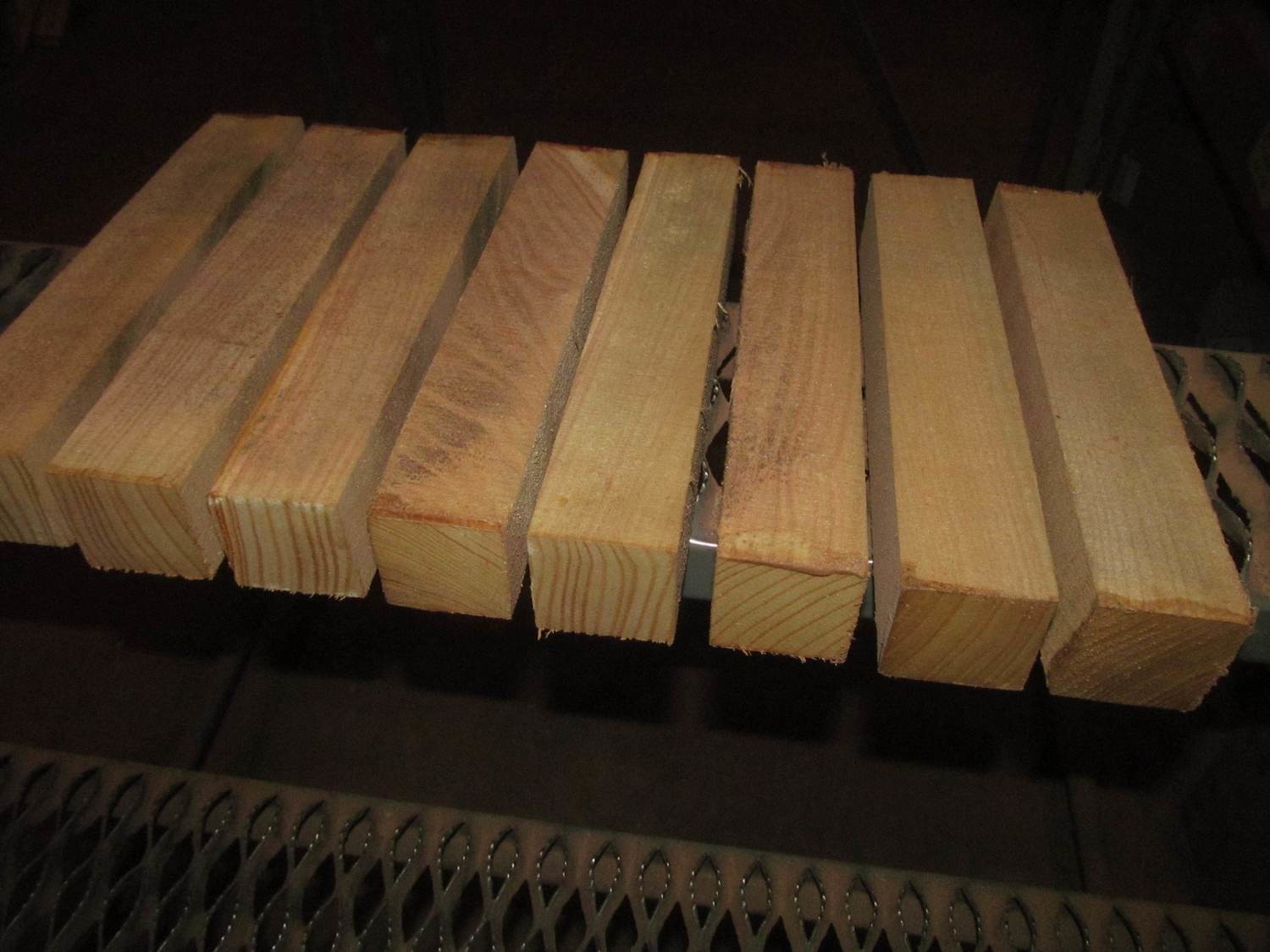 8 CATALPA TURNING BLANKS 2 X 2 X 11&quot;