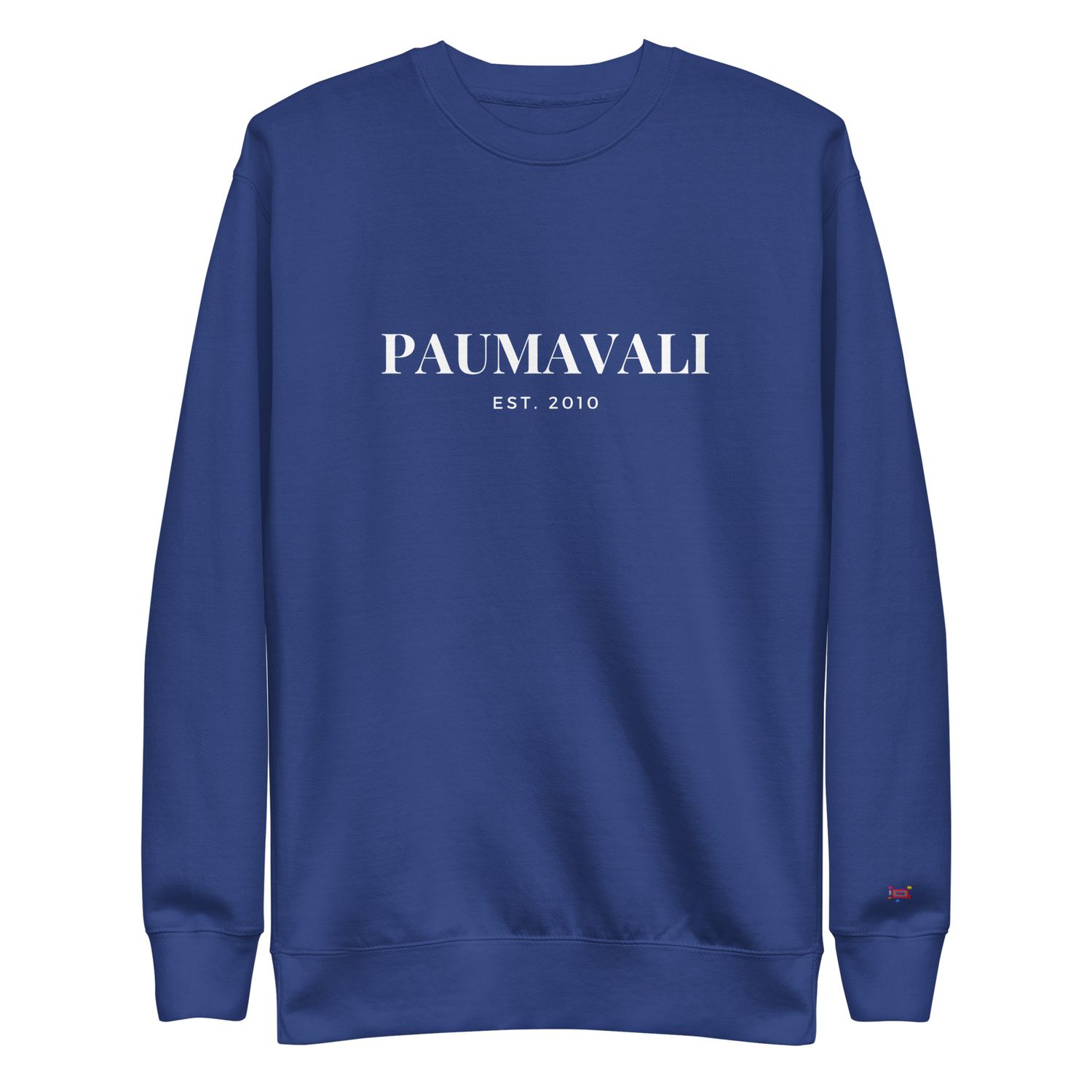 2025 Paumavali Premium Sweatshirt Back Label
