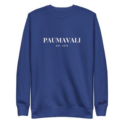 2025 Paumavali Premium Sweatshirt Back Label
