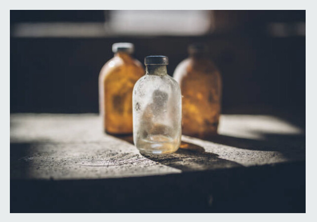 Vintage bottles