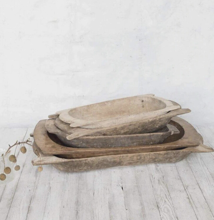 Vintage Dough Bowl
