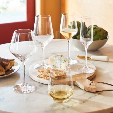 White Marble And Wood Cheese Board And Knife Set