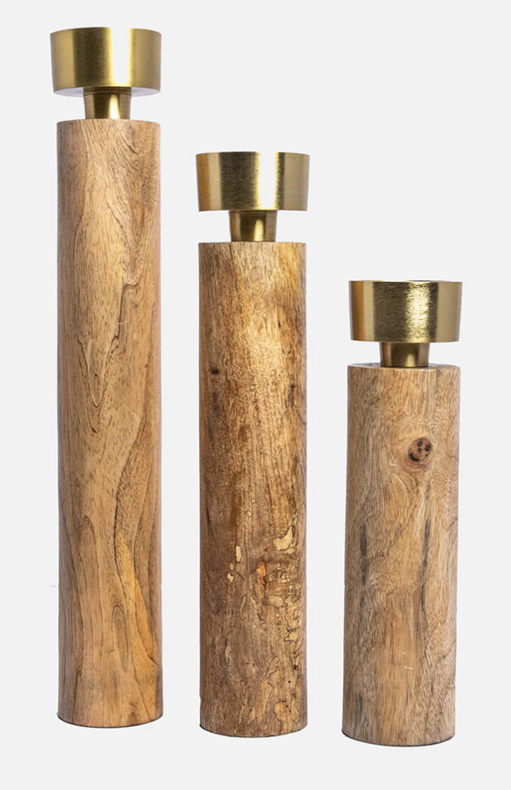 Bronze Candle Holder