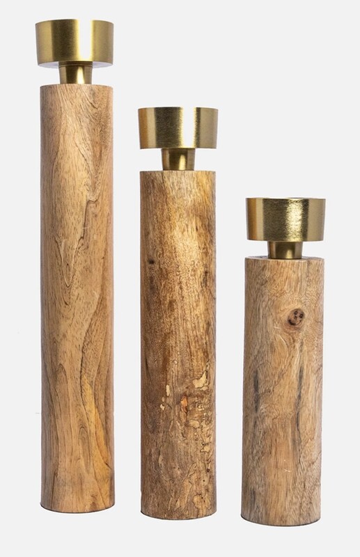 Bronze Candle Holder