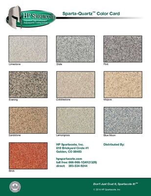 SpartaQuartz Sand - Epoxy Aggregate - 50 Pound Boxes