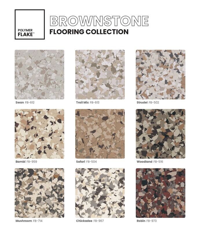 Torginol Vinyl Flake - Brownstone Collection