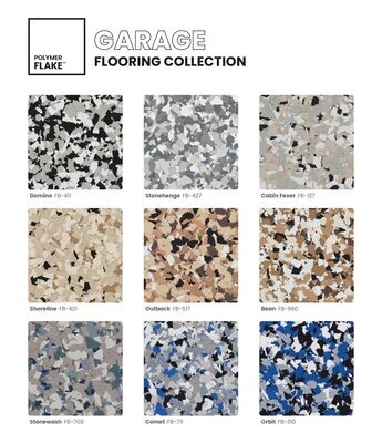 Torginol Vinyl Flake - Garage Collection