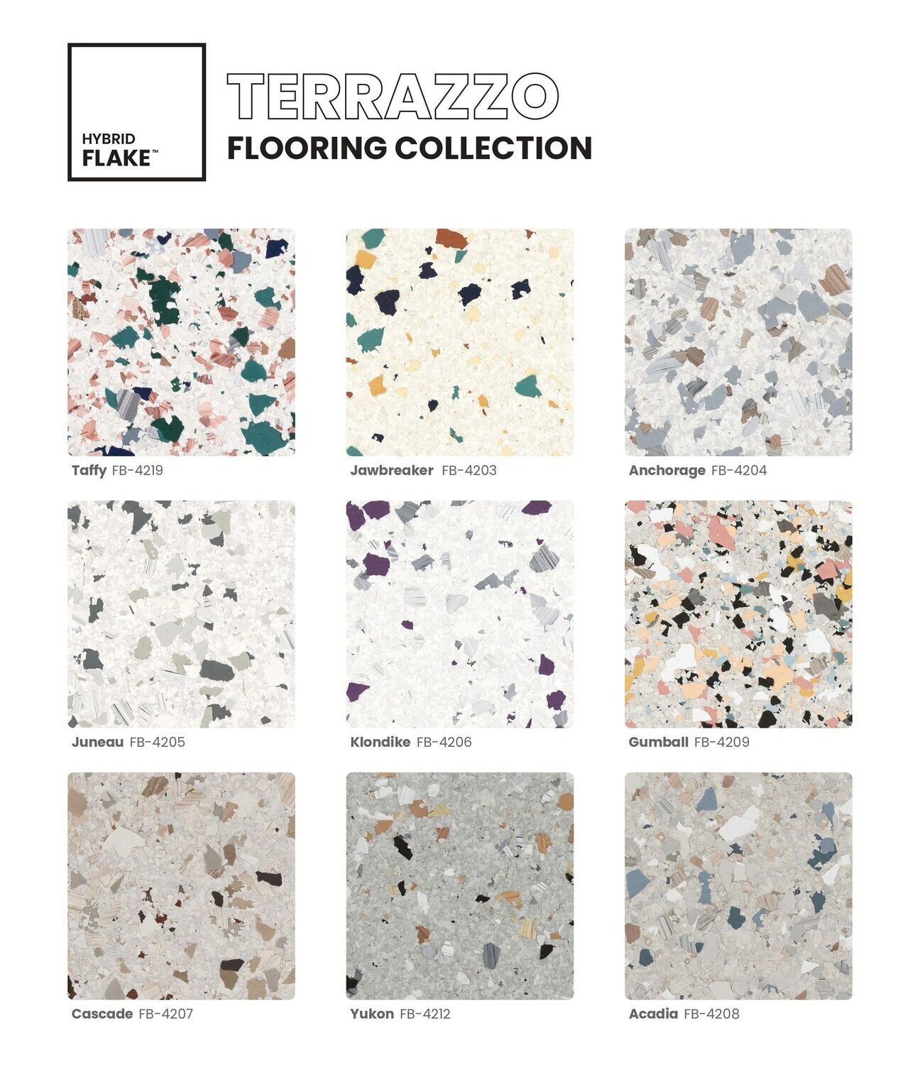 Torginol Vinyl Flake - Terrazzo Collection