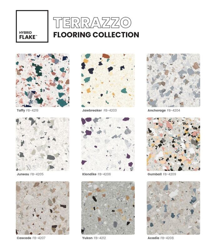 Torginol Vinyl Flake - Terrazzo Collection