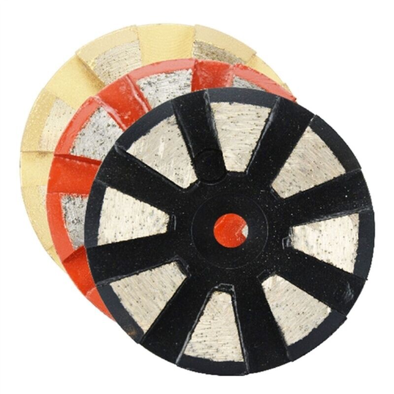 8 Segment Diamond Grinding Pad 3"