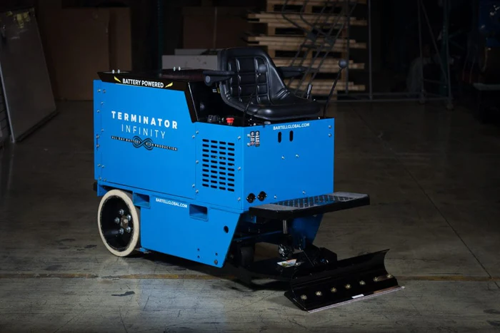Ride On Floor Scraper - Battery Powered - Terminator Infinity
