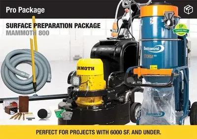 MAMMOTH SURFACE PREP EQUIPMENT PACKAGE