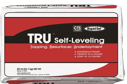 Rapid Set TRU Self-Leveling Topping Overlay Polishable