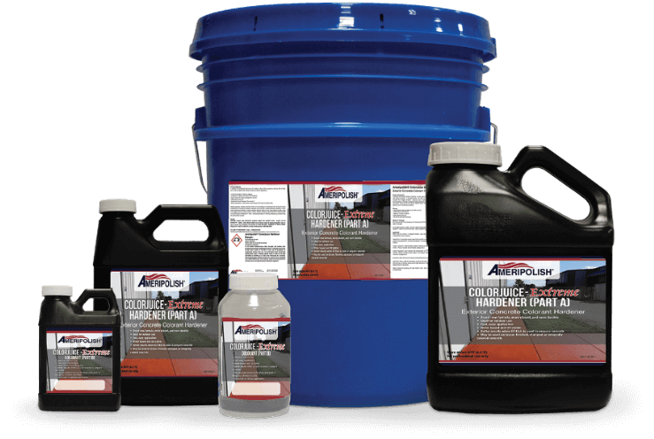 Ameripolish ColorJuice Exterior Concrete Stain - 1 Gallon