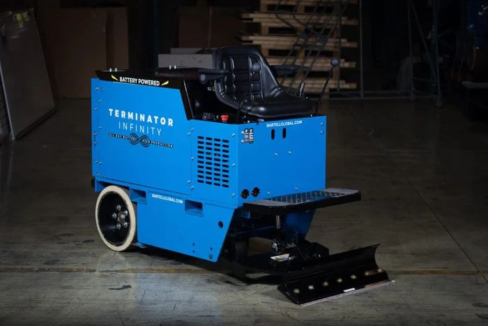 Ride On Floor Scraper - Battery Powered - Terminator Infinity