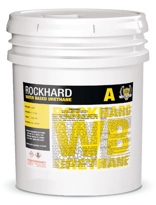 Rockhard Water-Based Polyurethane Resin Coating