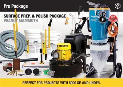Peanut Mammoth Grind & Polish Equipment Package