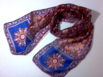 Printed Scarf 100% pure silk