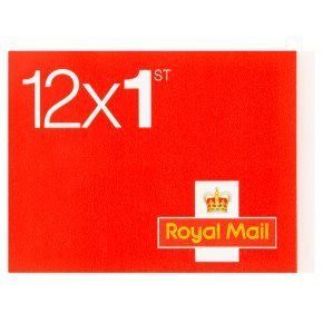 FIRST CLASS SELF ADHESIVE STAMP SHEET of 12