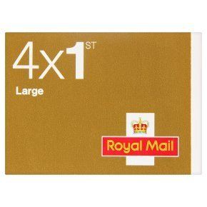 FIRST CLASS SELF ADHESIVE STAMP SHEET of 4 FIRST CLASS SELF ADHESIVE STAMP SHEET of 4