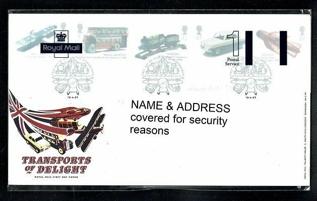 GB FDC 2003, CLASSIC TRANSPORT TOYS with SG 2397-2401 - UNOPENED