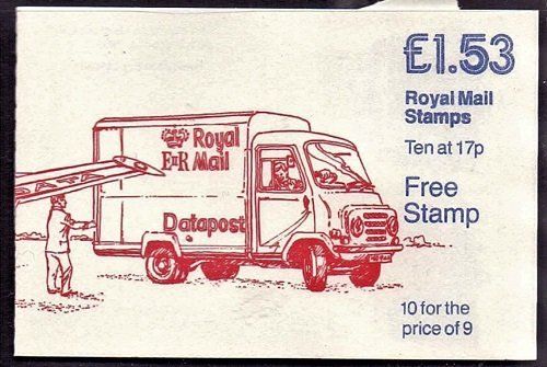GB QUEEN ELIZABETH II 1977 350 YEARS OF ROYAL MAIL SERIES STAMP BOOKLET SGFQ66 MNH