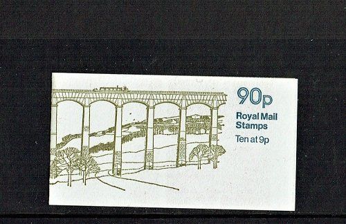 GB QUEEN ELIZABETH II 1978 BRITISH CANALS SERIES STAMPS BOOKLET SGFG3 MNH
