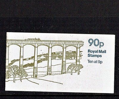 GB QUEEN ELIZABETH II 1978 BRITISH CANALS SERIES STAMPS BOOKLET SGFG3 MNH