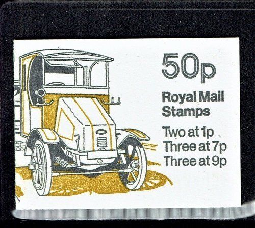 GB QUEEN ELIZABETH II GUY ELEC.DUSTCART STAMPS BOOKLET SGFB6A - MNH DESIGN #4