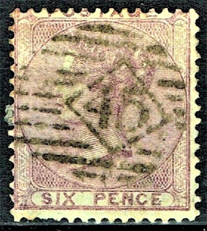 GB QUEEN VICTORIA 1856, 6d LILAC-PALE LILAC, SG 68-70, Used