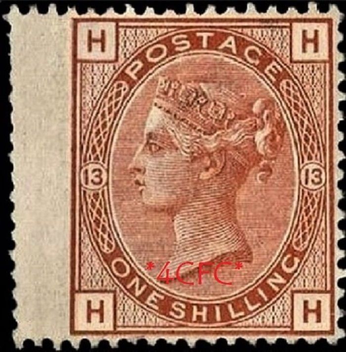 GB QUEEN VICTORIA 1881, 1s ORANGE-BROWN, Mi.53, SG151, H-H/H-H, MNH