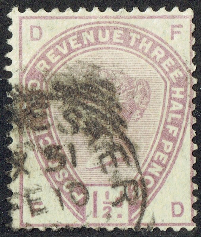 GB QUEEN VICTORIA 1883-84, 1½d LILAC SG188, Mi73 D-F/F-D, Used
